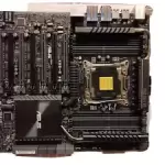 Asus X99-WS Desktop Motherboard, Intel Chipset, Socket LGA 2011-v3, ATX
