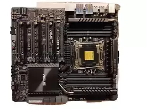 Asus X99-WS Desktop Motherboard, Intel Chipset, Socket LGA 2011-v3, ATX