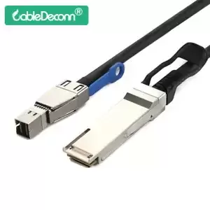 1m QSFP+ 40G to Mini SAS HD SFF-8644 DAC Cable for Cisco H3C TP-LINK RIGOAL