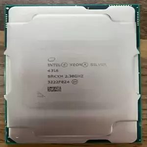 SRKXH Intel Xeon Silver 4316 20-Core 2.30GHz 30MB CD8068904656601 Processor