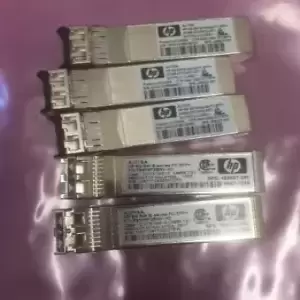 Lot of 5 HP AJ716A 8G SW B-series FC SFP+  468507-001
