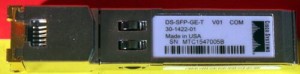 GENUINE CISCO DS-SFP-GE-TX 1000BASE-T SFP Transceiver