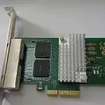 Fujitsu D3045-A11 Intel I350-T4 Intel I350 AM4 Chip Server Network Card