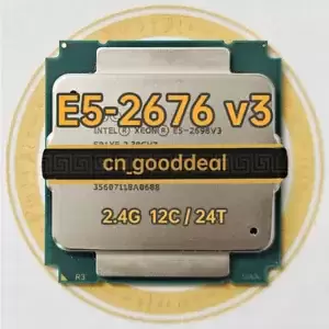Intel Xeon E5-2676 v3 SR1Y5 2.4GHz 12C/24T 30MB 120W LGA2011-3 CPU