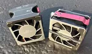 2 Nidec BETA V V35140-57 VA225DC For HP ProliantDL380 G2 Server 12V 3 wire Fan