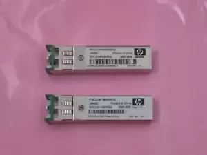 Lot of 2 HP J4860C Procure 1990-3685 1G 1550nm SFP Transceiver Modules