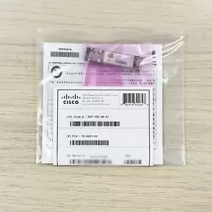 Cisco w/ Green Hologram SFP-10G-SR-X 10GBASE-SR/SW SFP+ Transceiver Module