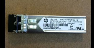 HP JD118B HP X120 FTLF8519P2BNL-HZ 1000BASE-SX 1G SFP LC SX Transceiver