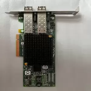 Emulex LPE12002-E Dual Port 8Gbps Fiber Cha. PCI-E Server Adapter + 2x 8GB SFP+