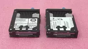 Lot of 2 EMC 005052876 1.92TB 2.5" SAS SED SSD 12Gbps
