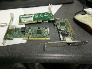 4x HP NC1020 353446-001 353376-001 PCI GIGABIT SERVER Adapters - FREE SHIP!