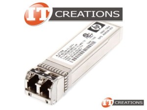 HP TRANSCEIVER 8GB SHORT WAVE FIBRE CHANNEL FC SFP+ OPTICAL PLRXPL-VE-SH4-3H-HP