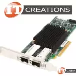 HP NC552SFP 10GBE DUAL PORT SFP+ PCI-E 2.0 X8 SERVER ADAPTER 614203-B21-HIGH P