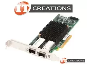 HP NC552SFP 10GBE DUAL PORT SFP+ PCI-E 2.0 X8 SERVER ADAPTER 614203-B21-HIGH P