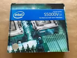 Intel S5000VSA S5000VSA4DIMMR Dual Sockel 771 Server Mainboard - New Old Stock