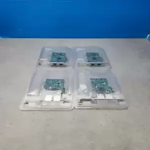 Dell bcm5720DP Dual Port Gigabit 0FCGN 0557M9 RJ45 Server Network Card Lot of 4