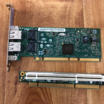 Intel Pro/1000 MT Dual Port Server Adapter C14121-003 With Riser Card