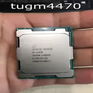 Intel Xeon w-2191b QS version CPU processor 2.3 GHz 18 Core lga2066