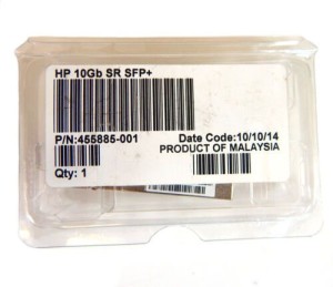 HP 10Gb SR SFP+ Transceiver 455891-001 New 456098-001 455885-0001