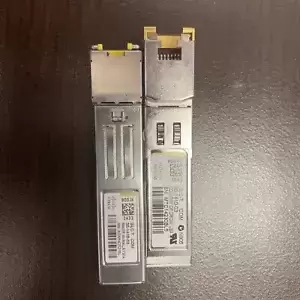 LOT OF 2 CISCO GLC-T 30-1410-03 MODULE SFP TRANSCEIVER