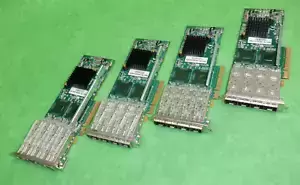 Silicom PE2G4SFPI6L-R Quad Port Fiber SFP Gigabit PCI Server Adapter    LOT OF 4