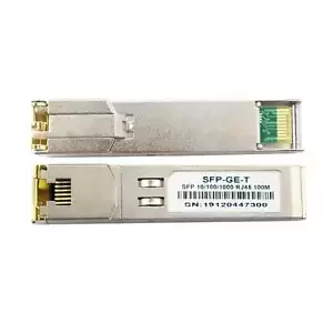 11000BASE-T Gigabit SFP to RJ45 Copper Ethernet Modular Transceiver for Cisco F
