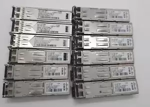 Lot of 12 Genuine Cisco GLC-SX-MM 1000Base-SX Duplex SFP Transceiver 30-1301-02