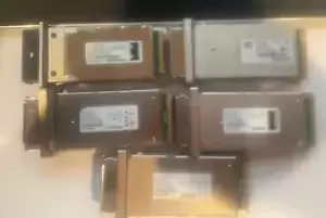 Lot of 6 Cisco X2-10GB-LR 10-2036-04 Transceiver Module