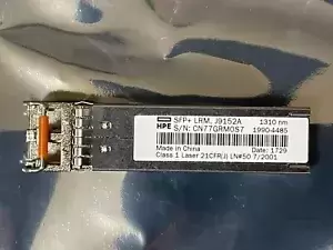 J9152A GENUINE HPE X132 10G SFP+ LC LRM TRANSCEIVER USED
