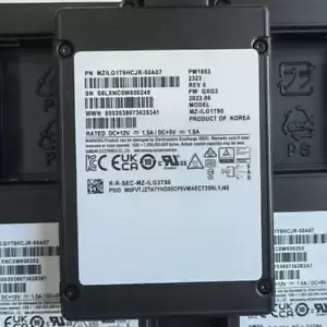 SAMSUNG PM1653 1.92TB 1920GB SSD SAS MZ1LG1T9HCJR-00A07 GXG3 MZ-1LG1T90 24G