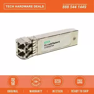 455885-001    HPE StoreVirtual 3000 10Gb 2-pack Short Range iSCSI SFP+ Transceiv