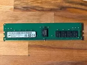 Micron 16G PC4-3200AA RDIMM registered ECC MTA18ASF2G72PDZ