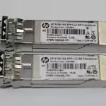 Lot of 2 - HP | AFBR-709SMZ-TP1 | S136 10G SFP+ LC SR Transceiver Module