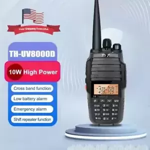 TYT UV8000D V/U 10W 3600mAh HP Cross-Band Repeater FM Two-way Radio Transceiver