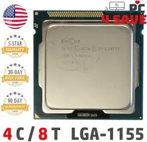 Intel Xeon E3-1245 V2 SR0P9 3.4GHz 8MB 4-Core LGA1155 Workstation Server CPU 77W