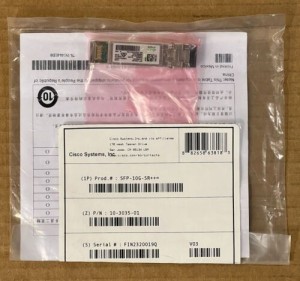 TAA Compliant Genuine Cisco SFP-10G-SR++ SFP+ Transceiver Module LC-LC 10GE MMF