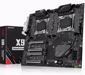 MACHINIST X99 Dual CPU Motherboard LGA 2011-3 Intel Xeon E5 V3 V4 DDR4 RAM SATA