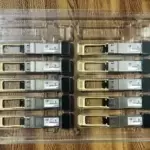 Lot Of 10 - Cisco QSFP-40G-SR4 40Gb QSFP Transceiver. New & Genuine.