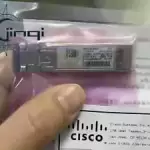 Green label hologram Cisco SFP-10G-SR-S= 10 GigE MMF Transceiver Module