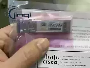 Green label hologram Cisco SFP-10G-SR-S= 10 GigE MMF Transceiver Module