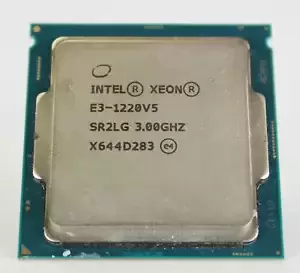 Intel Xeon E3-1220 V5 3.0 GHz 8MB 8GT/s SR2LG LGA1151 Quad Core Processor
