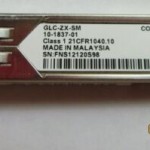 Genuine Cisco GLC-ZX-SM 1000BASE-ZX SFP transceiver module