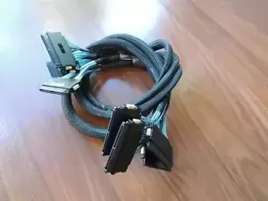 Lot of 4x HP AB463-2017B Internal SAS DATA Connector Cable for RX3600 Server