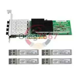 Intel 10Gbps PCI-e(3.0) x8 X710-DA4 Ethernet Server Adapter & Intel 850nm Module