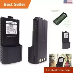 Li-ion Battery Pack: Long-lasting Extended Life for UV-5X3, BF-F8HP, and Radios