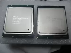QTY- 2 INTEL XEON E5-2620 V2 2.10GHZ SOCKET LGA2011 PROCESSOR CPU  SR1AN  T9-A11