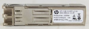 HP JC876A AFBR-5710LZ-TP2 X126 1G SFP LC SX 550m 850nm XCVR Transceiver Module