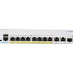 Cisco CBS350-8FP-2G Ethernet Switch CBS350 Managed New Sealed