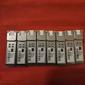 Lot of 8 Cisco SFP Transceiver Module GLC-T