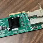 SOLARFLARE DUAL PORT 10GbE PCI-E SERVER CARD SFN5122F